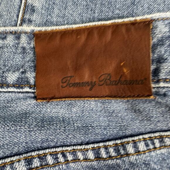 Tommy‎ Bahama Jeans Mens 38x32 Blue Hue Denim Straight Leg Standard Cotton Faded - Picture 8 of 8